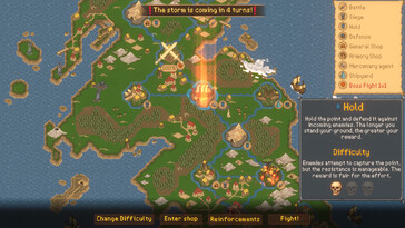 Una imagen en la que se muestra el mapa de «Sons of Valhalla».