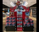 Expositor de venta al público de Nintendo Switch 2 en Francia (Fuente de la imagen: cuenta LCleunay_JV X)