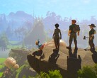 Captura de pantalla promocional del juego de supervivencia de mundo abierto de Nordic Trolls, *Under a Rock*.