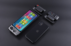 El GPD XP es un dispositivo de mano para juegos Android con un controlador modular. (Fuente de la imagen: GPD)