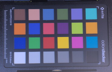 ColorChecker: cámara principal