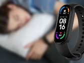 La Mi Smart Band 6 ha recibido una actualización del monitor de calidad de la respiración durante el sueño. (Fuente de la imagen: Xiaomi/Gearbest - editado)