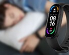 La Mi Smart Band 6 ha recibido una actualización del monitor de calidad de la respiración durante el sueño. (Fuente de la imagen: Xiaomi/Gearbest - editado)