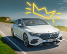 La berlina eléctrica Mercedes-Benz EQE 350 4Matic superó con creces sus estimaciones de autonomía EPA en una reciente prueba de autonomía en condiciones reales. (Fuente de la imagen: Merceeds-Benz - editado)