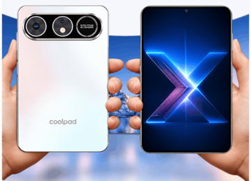 Diseño frontal y trasero del Coolpad Cool X Wide