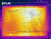 Mapa de calor, prueba de esfuerzo (frontal)