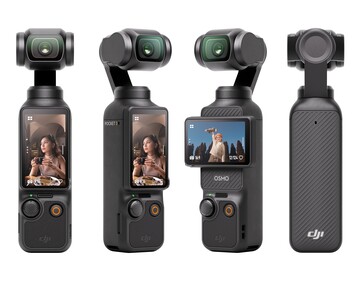 El DJI Osmo Pocket 3 es ligeramente más corto que el Pocket 4.