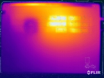 Prueba de tensión de temperaturas superficiales (abajo)