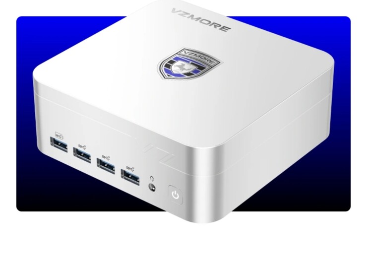 Es probable que el mini PC VZMore iX9 presente el mismo lenguaje de diseño al estilo del Mac Studio que el modelo AX9 que se muestra aquí.