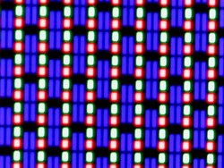 Disposición de los subpíxeles