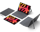 Las nuevas tabletas Iconia son compatibles con accesorios como teclados desmontables y lápices ópticos. En la imagen: una fotografía promocional en la que se muestran las tabletas OLED.