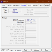 CPU-Z Memory