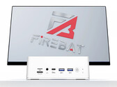 El A8 también dispone de puertos USB4. En la imagen: la parte frontal del mini PC en una imagen promocional. (Fuente de la imagen: Firebat)