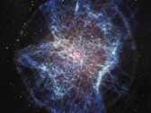 Imagen en el infrarrojo medio de la nebulosa planetaria NGC 6072 (Fuente de la imagen: NASA, ESA, CSA y STScI; recortada)