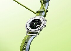 Con 8,9 milímetros, el Oppo Watch S es más delgado que la mayoría de sus competidores. (Fuente de la imagen: Oppo)