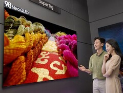 El televisor 2022 Samsung NEO QLED de 98 pulgadas se ha presentado en Corea del Sur. (Fuente de la imagen: Samsung)