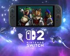 Se muestra el juego Star Fox en la Switch 2