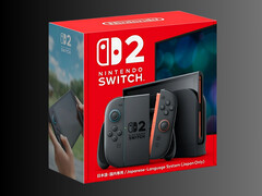 Se muestra la caja de venta de la versión en japonés de Switch 2 (Fuente de la imagen: Amazon Japón)
