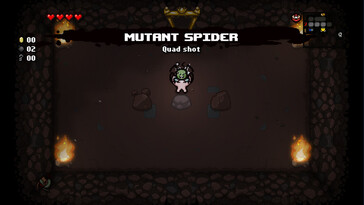 En la imagen: una captura de pantalla del juego «The Binding of Isaac: Rebirth».
