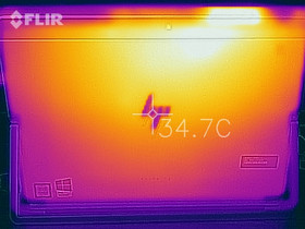 desarrollo temperatura trasera (carga)