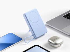 El Magnetic Power Bank 10000 de Xiaomi (en la imagen) con soporte incorporado saldrá a la venta en países de todo el mundo. (Fuente de la imagen: Xiaomi)