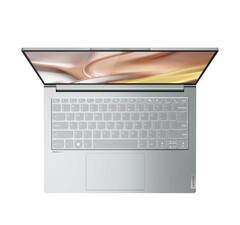 Lenovo Yoga Slim 7 Pro en gris nube con pantalla de cristal. (Fuente de la imagen: Lenovo)