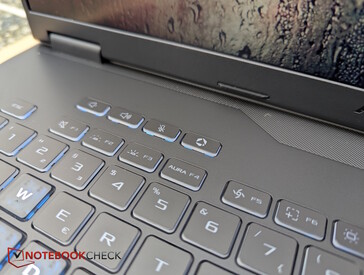 4 teclas adicionales, por ejemplo para el Centro de Control