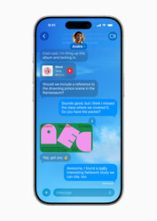 temas de iMessage (fuente de la imagen: Apple)