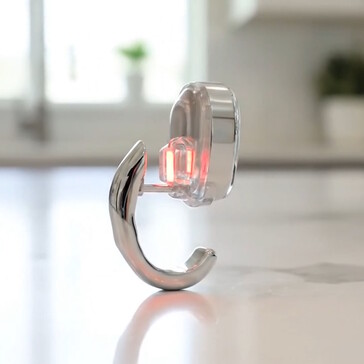 Estos sensores pueden ocultarse detrás de la oreja del usuario (Fuente de la imagen: Lumia Health)