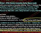 Filtración de Moore's Law Is Dead Playstation 6 (fuente de la imagen: Moore's Law Is Dead YouTube Channel)