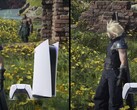 La PlayStation 5 Pro de Sony demostró algunas mejoras importantes con respecto a la PlayStation 5 básica en FF7 Rebirth. (Fuente de la imagen: Sony, DF con ediciones)