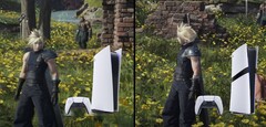 La PlayStation 5 Pro de Sony demostró algunas mejoras importantes con respecto a la PlayStation 5 básica en FF7 Rebirth. (Fuente de la imagen: Sony, DF con ediciones)