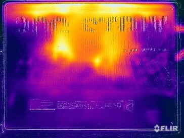 Prueba de tensión de temperaturas superficiales (abajo)