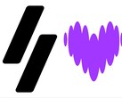Logotipos de Winamp y Deezer.