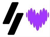 Logotipos de Winamp y Deezer.