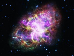 Una imagen que muestra la Nebulosa del Cangrejo.