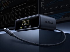 El Baseus Spacemate RD1 Mini Dock tiene un diseño compacto del tamaño de un teléfono.