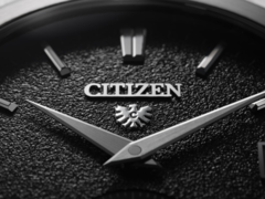 Citizen ha declarado que sus líneas Eco-Drive y Super Titanium también se beneficiarán de la nueva ampliación de la garantía global. En la imagen: esfera de un reloj con el logotipo de Citizen. (Fuente de la imagen: Citizen)