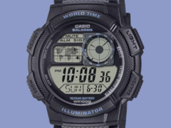 El reloj Casio AE-1000W-8AV (arriba) se lanza en Europa. (Fuente de la imagen: Casio)