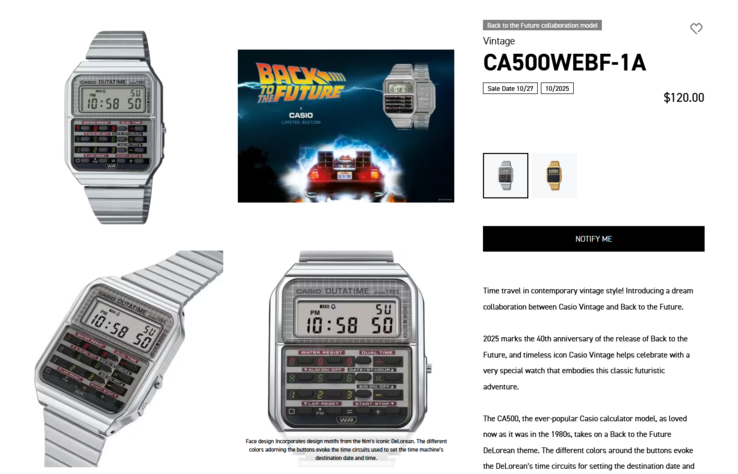 (Fuente de la imagen: Casio US)