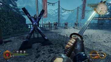 En la imagen: Una captura de pantalla del juego Shadow Warrior 2.