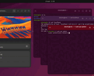 Captura de pantalla del escritorio de Ubuntu 25.10 "Questing Quokka" mostrando los cambios de GNOME 49 (Fuente de la imagen: Canonical)