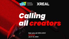 XREAL promociona su presencia en el CES 2024. (Fuente: XREAL)