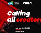 XREAL promociona su presencia en el CES 2024. (Fuente: XREAL)