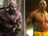 Una fotografía en la que aparecen juntos Ryan Hurst y Dave Bautista