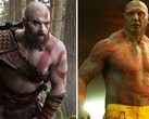 Una fotografía en la que aparecen juntos Ryan Hurst y Dave Bautista