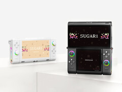 El OneXSugar Sugar 1 es un dispositivo portátil de juego inusual para los estándares modernos. (Fuente de la imagen: One-Netbook)