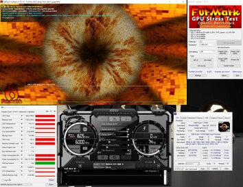 Prueba de esfuerzo con Furmark (PT 110%)