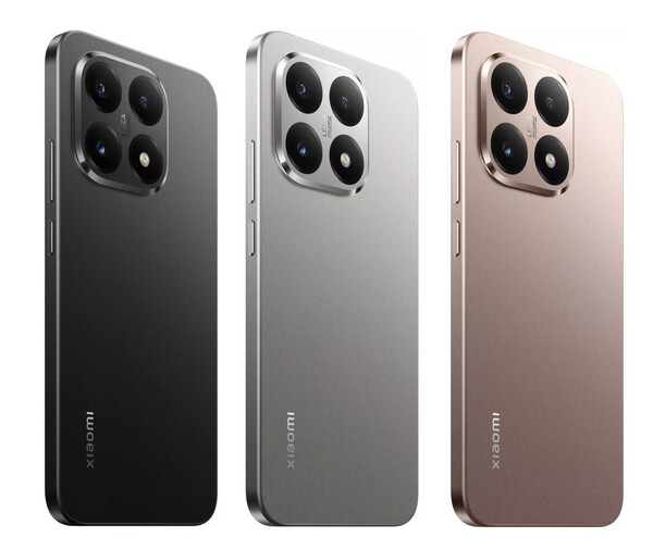 La Xiaomi 15T en sus tres rumoreados colores de lanzamiento. (Fuente de la imagen: vía Roland Quandt)
