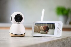 El vigilabebés Maxi-Cosi See Pro 360° entiende los llantos del bebé gracias a la tecnología de inteligencia artificial. (Fuente: Maxi-Cosi)